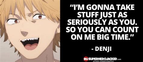 Top Ten Denji Quotes: The Best Denji Chainsaw Man Quotes! | Quotes ...