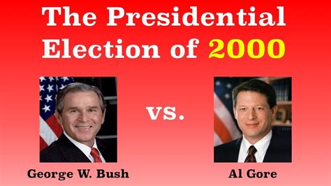 The American Presidential Election of 2000 - YouTube