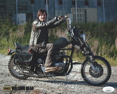 Norman Reedus Motorcycle Wallpaper