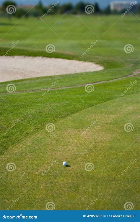 Golf scenes stock image. Image of golfing, leisure, sand - 42053295