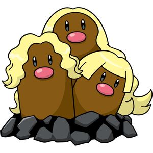 Dugtrio (Alolan Form) - Pokédex Let's Go, Pikachu & Eevee - Pokémon United