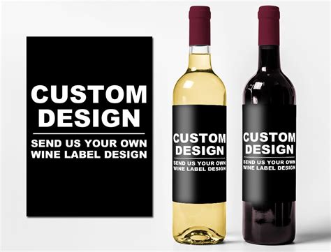 Custom Wine Bottle Labels Create Your Own Wine by LiquidCourage