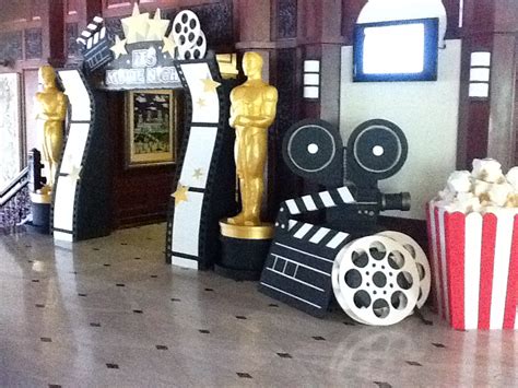 Ritha Design Studio: Movie Night Themed Backdrop & Props