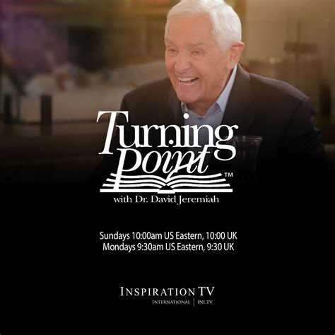 Watch 'Turning Point' with Dr. David Jeremiah on Sundays at 10:00 am US ...