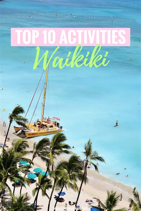 Top 10 Activities In Waikiki | Waikiki, Hawaii travel, Waikiki hawaii