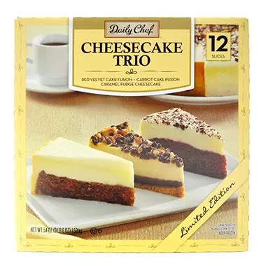 Daily Chef Cheesecake Trio (54 oz., 12 slices) - Sam's Club