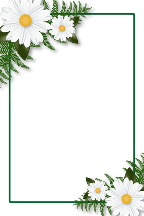 Soft Pale Flower Border Designs Page Border Background Word Template ...