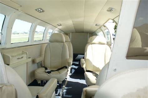 A photo of Cessna 402 Interior | Cessna, Aircraft, Interior