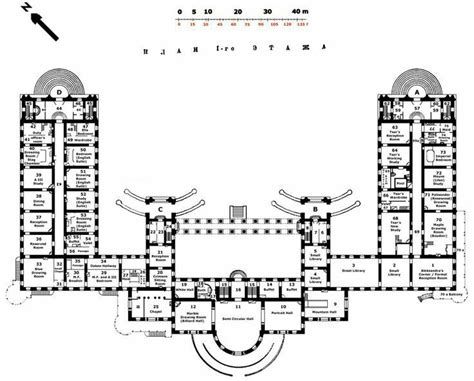 the floor plan for an old castle