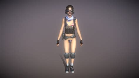 [L4D2] Tactical_TeenAngst (Zoey) - 3D model by Fraze彡 (@fraze007 ...