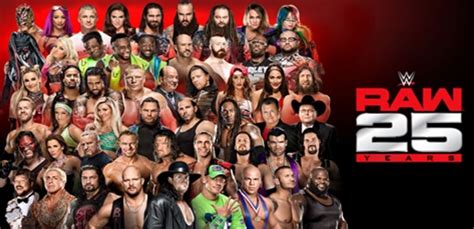 The Complete List Of WWE Legends Scheduled To Appear At Raw 25