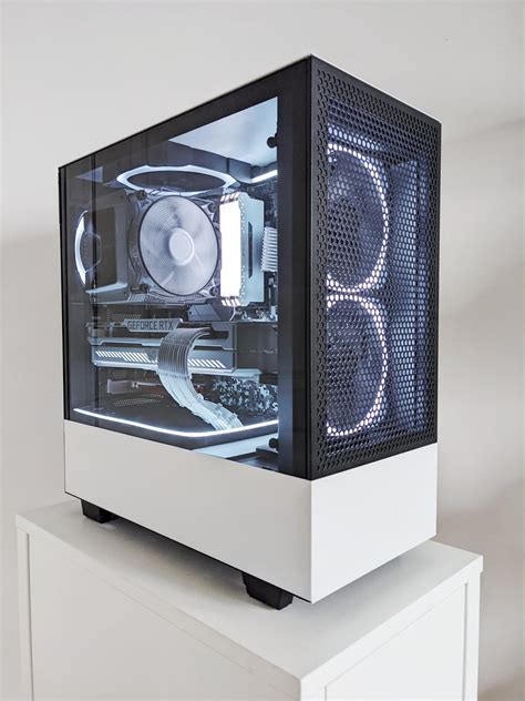 NZXT H510 Flow Black and White build : r/NZXT