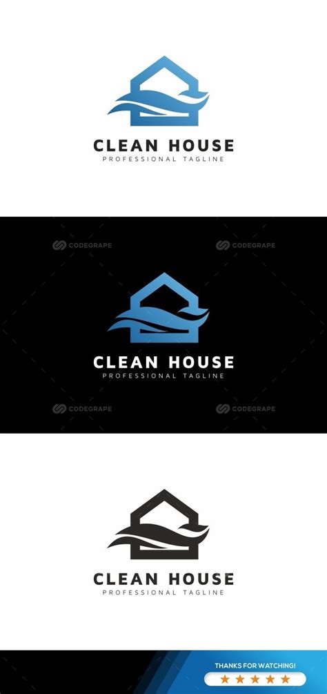 Clean House Logo | Home logo, Clean house, ? logo