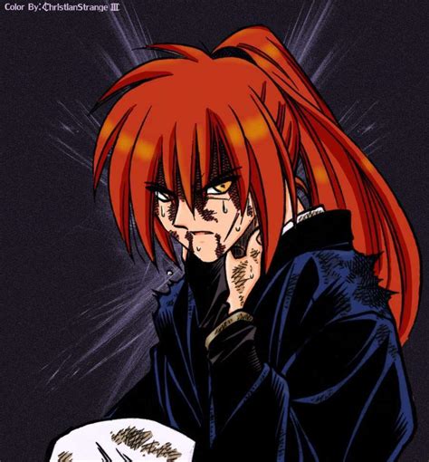 Kenshin Himura Battousai Mode - Anime wallpaper