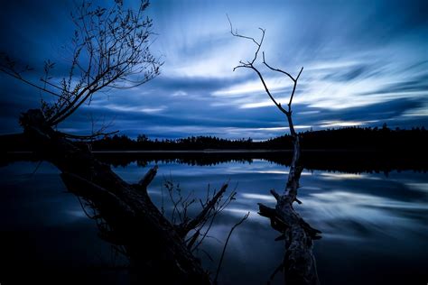 Wallpaper lake dark night - free pictures on Fonwall