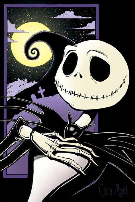 paintings and artwork Jack Skellington nightmare before Christmas ...