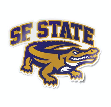 San Francisco State University Logo Car Decal – Nudge Printing