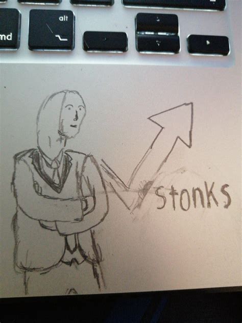 When you don't find the template so you draw it | /r/Stonks | Meme Man ...