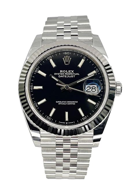 Rolex - 126334 - Datejust 41 - Stainless Steel Jubilee - Fluted Bezel ...