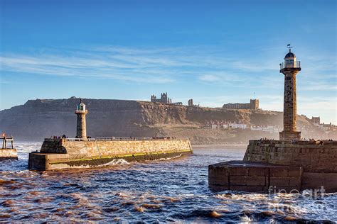 Whitby Lighthouse Photograph by Colin and Linda McKie - Fine Art America