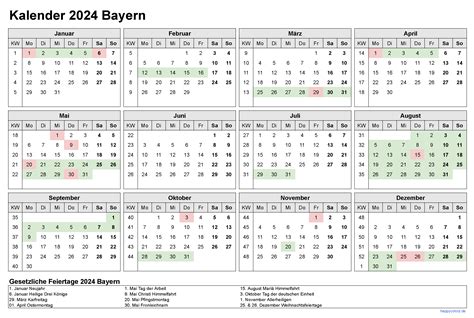 Kalender 2024 Pdf Bayern - Fayth Jennica