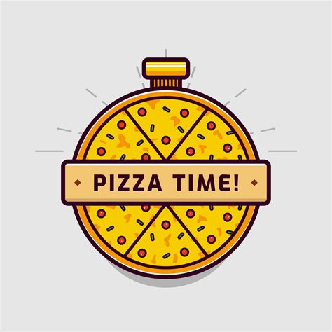 vector logo de pizza 614840 Vector en Vecteezy