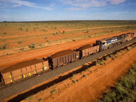 A Runway Train Traveled 57 Miles Through Australia's Outback | WIRED