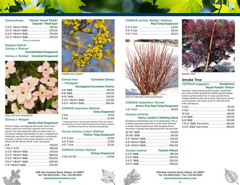 Plant Nursery Catalog Designer