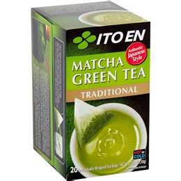 Ito En Matcha Green Tea Traditional 20 pack - Black Box Product Reviews