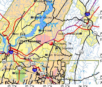 Ooltewah, Tennessee (TN 37363) profile: population, maps, real estate ...