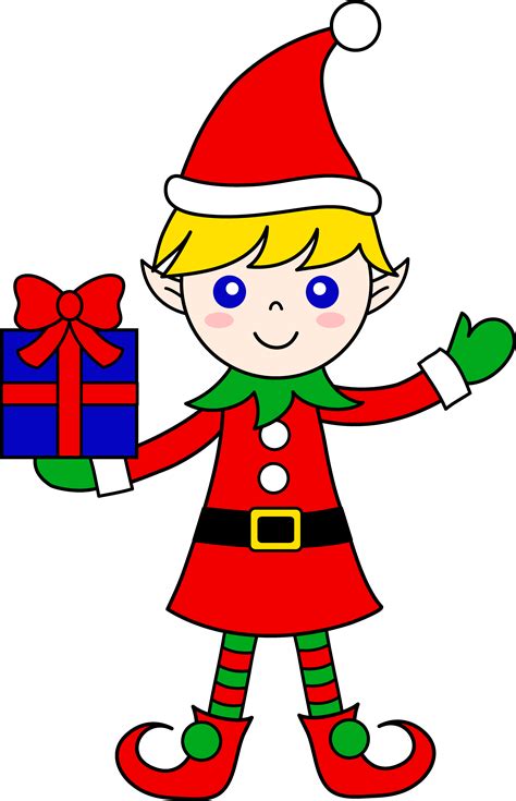 free christmas clipart elves - Clipground