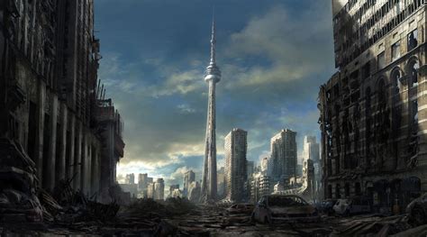 Toronto Ruins.jpg | Post apocalyptic city, Post apocalyptic art ...