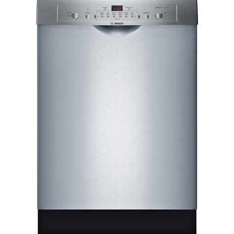 Bosch Ascenta 24 in. Stainless Steel Front Control Tall Tub Dishwasher ...