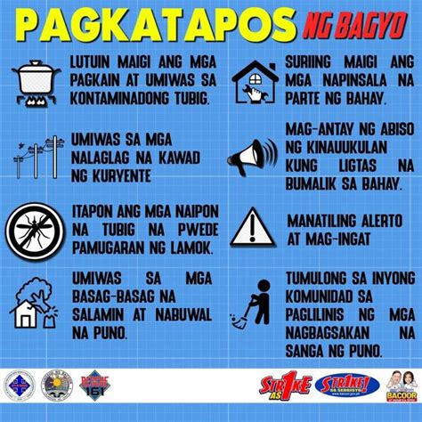 Mga dapat gawin Bago, Habang, at Pagkatapos ng Bagyo | Bacoor ...