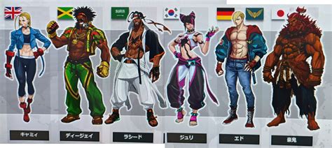 Street Fighter 6 - artwork of 22 playable characters leaked - Gematsu