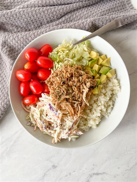 Paleo Pulled Pork Burrito Bowl - The Gluten Free Grasses