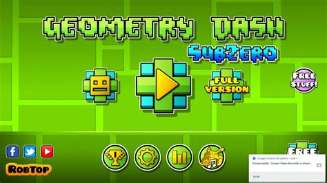 Geometry Dash Subzero RELEASED!!! - YouTube