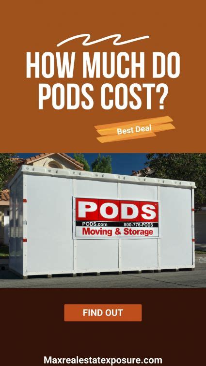 PODS For Moving Cost: Storage Rental Prices Explained