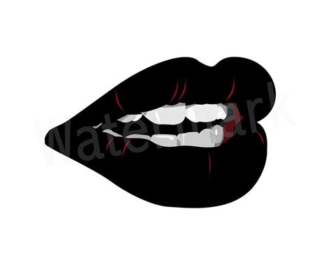 Mouth Silhouette SVG Lips SVG Female Mouth Male Mouth | Etsy ...