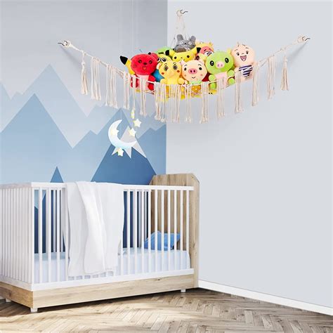 Stuffed Animal Toy Hammock, Hanging Large Plush Toy Net Holder ...