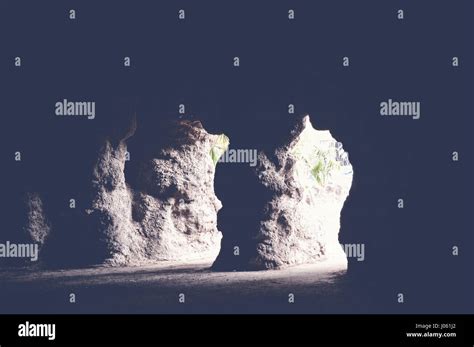 view inside cave background Stock Photo - Alamy