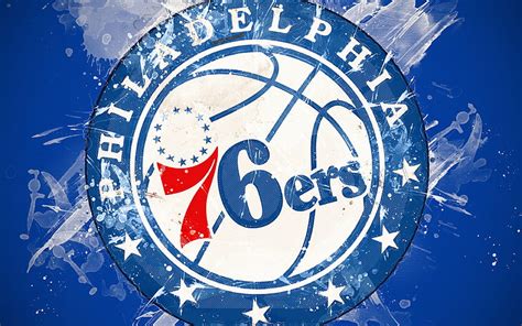 4K free download | Philadelphia 76ers, nba, basketball, sixers, logo ...