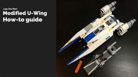 Lego Star Wars modified U-wing 75155 - how-to instructions - YouTube