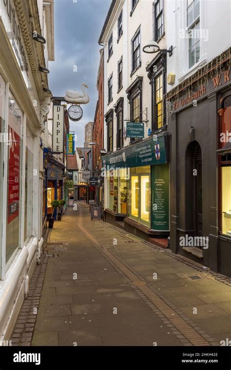 Along the Norwich Lanes on a late afternoon winter's day, City of ...