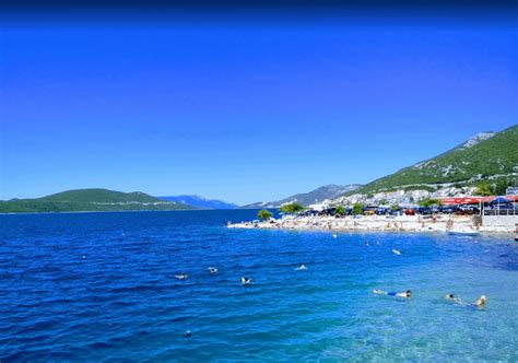 Neum Beach, Neum, Bosnia and Herzegovina East Coast of Adriatic Sea ...