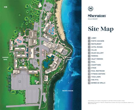 Maps | Sheraton Kaua‘i Resort Villas