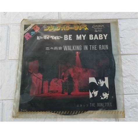 THE RONETTES - My Baby / Walking In The Rain Japan 7" Vinyl | Shopee ...