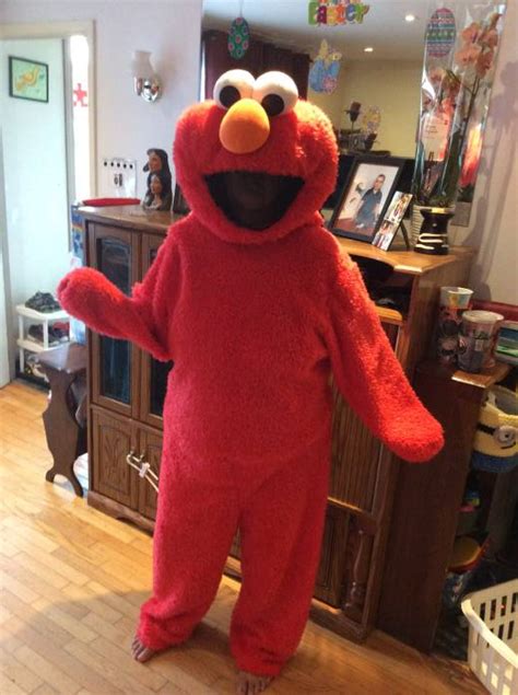 Adult Prestige Plus Size Elmo Costume 2X