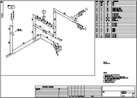 Isometric Pipe Drawing