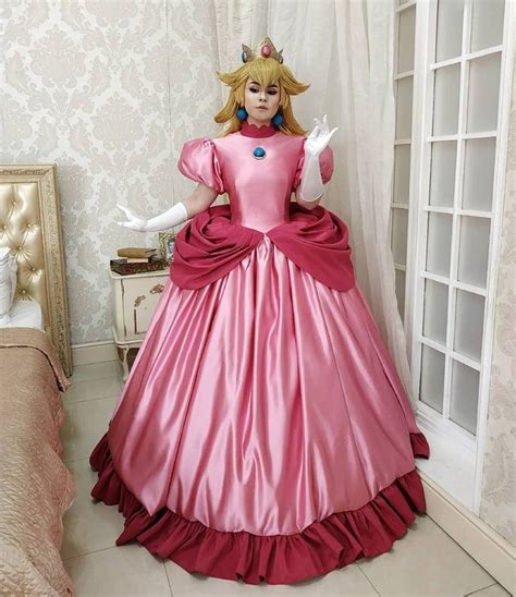 Princess Peach Mario games inspired cosplay costume made to order item ...